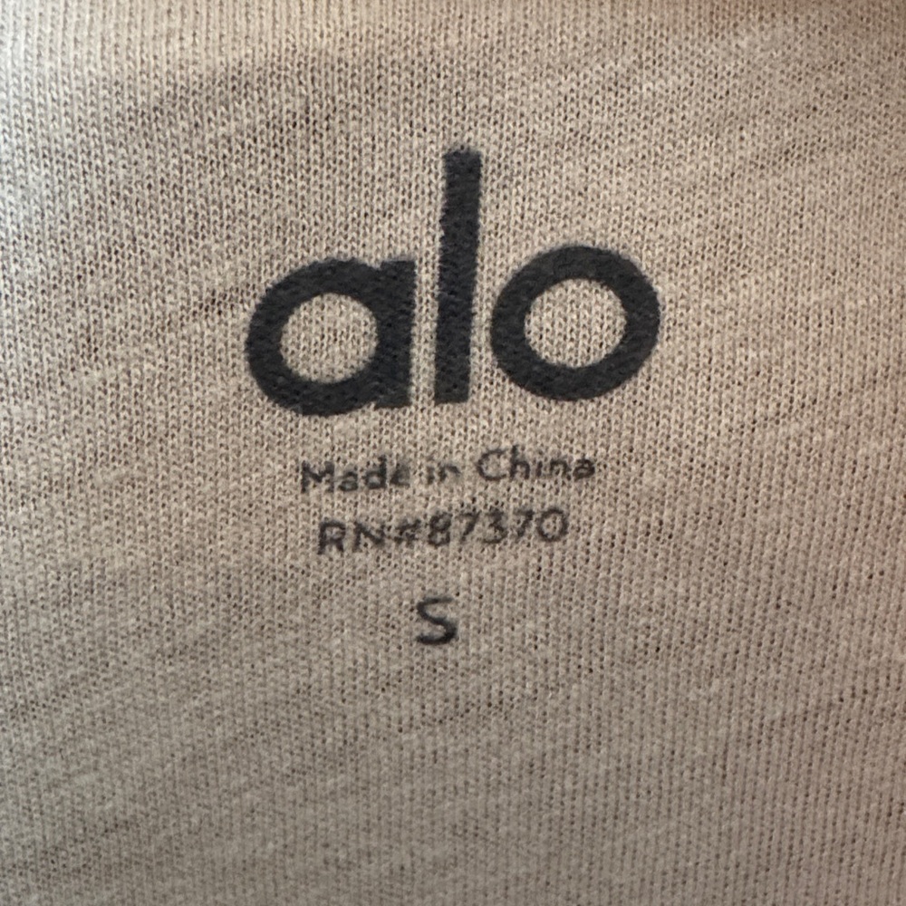 ALO Yoga Women's Teddy Coat in Camel - Picture 7 of 8